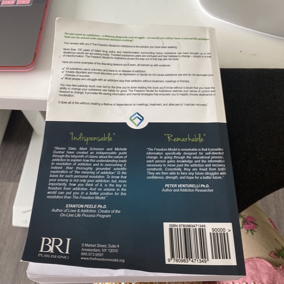 4 for $20: The freedom model for addictions book - Picture 2 of 2